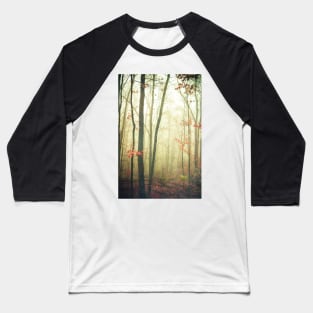 The Woods Are Lovely Dark and Deep Baseball T-Shirt